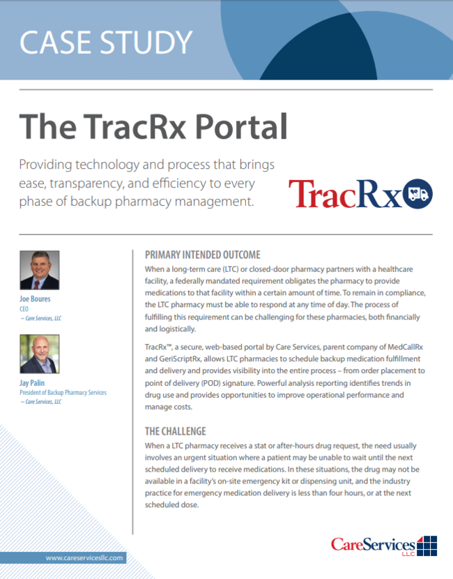 The TracRx Portal