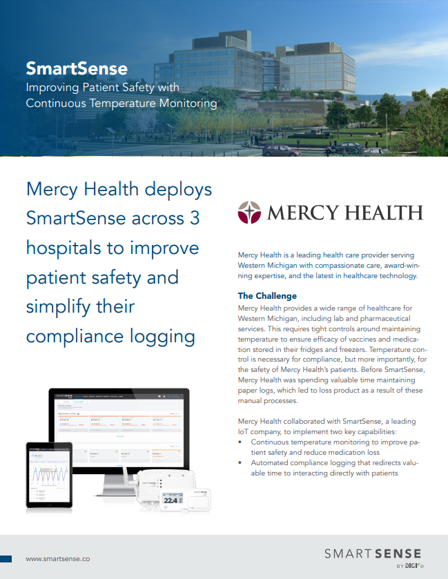 Improving Patient Safety with Continuous Temperature Monitoring