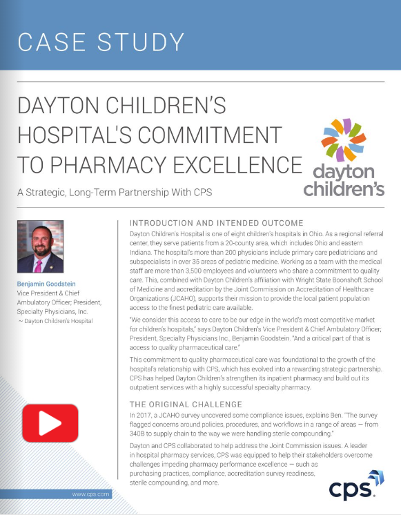 Dayton Children's Hospital's Commitment to Pharmacy Excellence