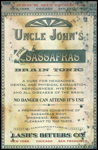 1892 - Uncle John's Sassafras